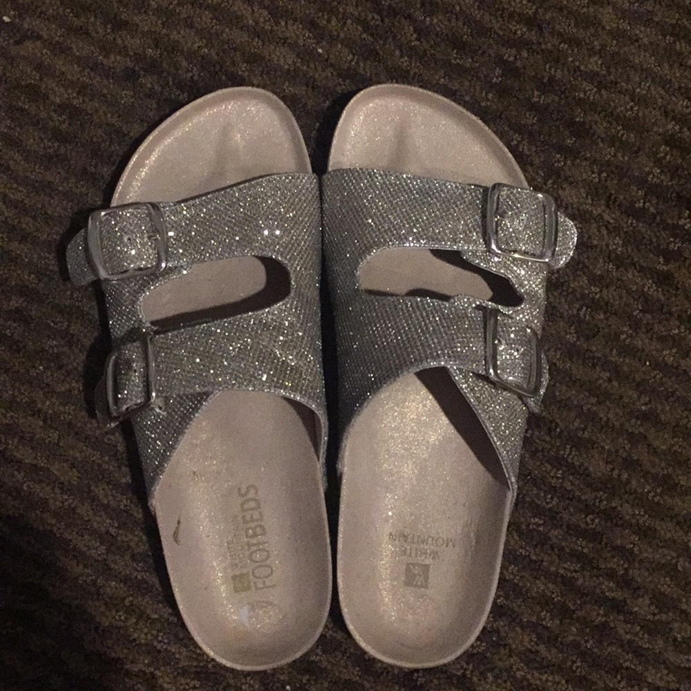 Sparkly footbeds
